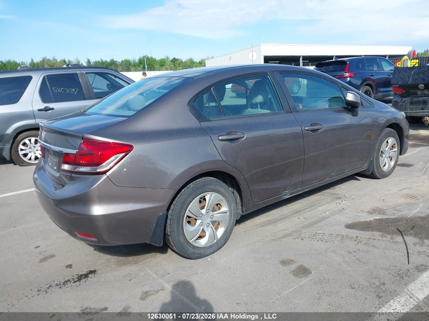 Vin: 2hgfb2f46dh002347, lot: 3030127, honda civic lx 20134