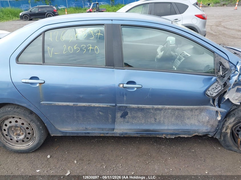 2008 Toyota Yaris VIN: JTDBT923281205370 Lot: 12630097