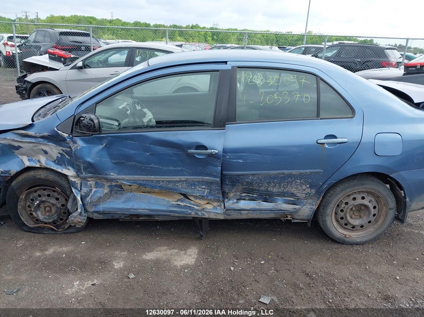 2008 Toyota Yaris VIN: JTDBT923281205370 Lot: 12630097