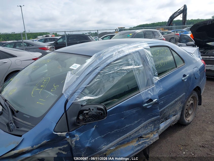 2008 Toyota Yaris VIN: JTDBT923281205370 Lot: 12630097