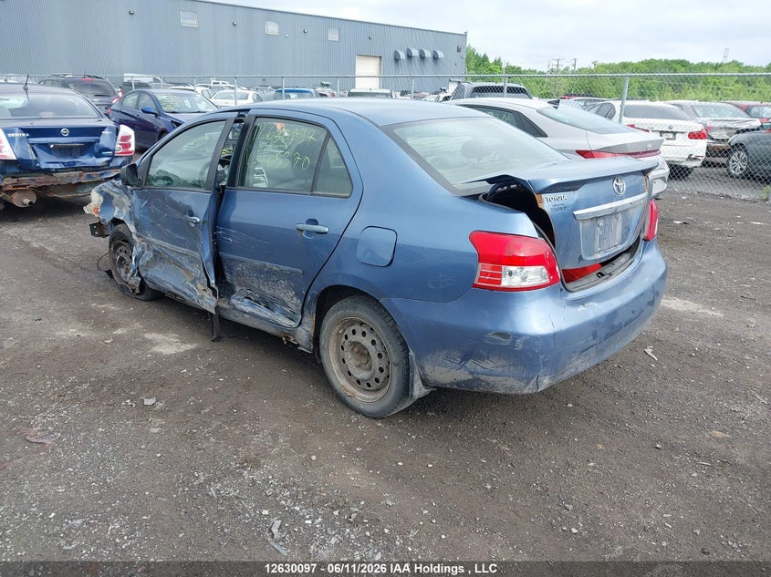 2008 Toyota Yaris VIN: JTDBT923281205370 Lot: 12630097
