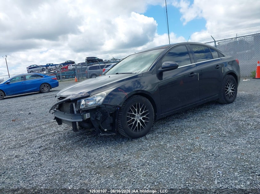 2011 Chevrolet Cruze Lt Turbo, Front, IAAI, VIN 1G1PF5S92B7279234 — photo 2