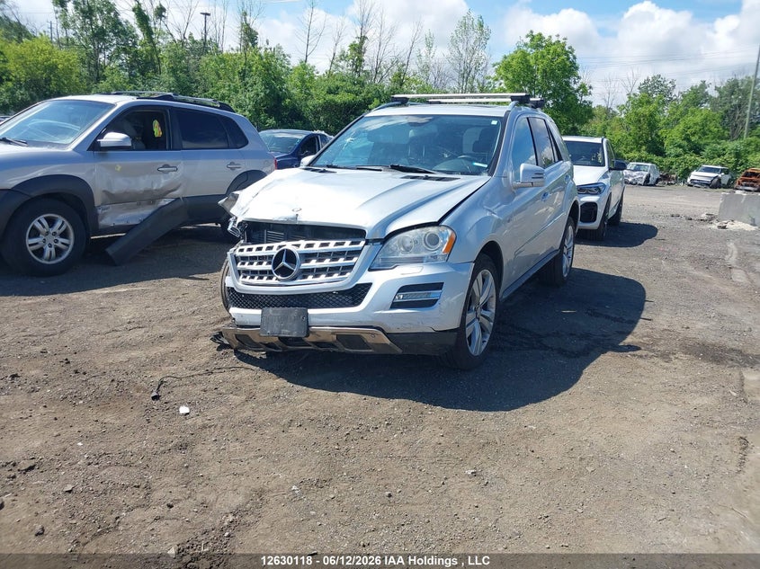 2011 Mercedes-Benz M-klasse, Викрадення, IAAI, VIN 4JGBB2FB0BA724013 — фото 2
