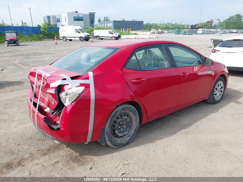 Vin: 2t1burhe3gc632749, lot: 3030340, toyota corolla le 20164