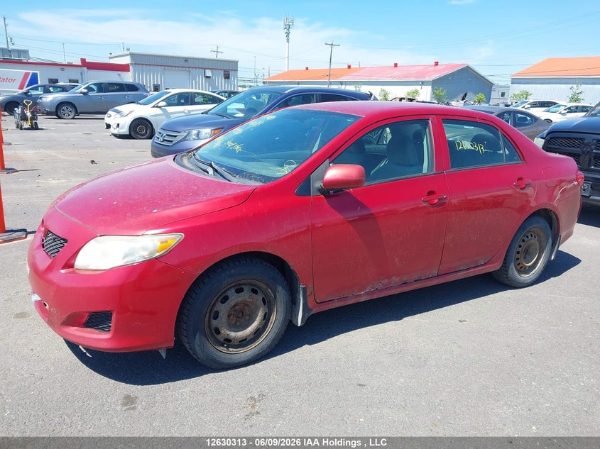 2009 Toyota Corolla, Благотворительность, IAAI, VIN 2T1BU40E79C098964 — фото 2