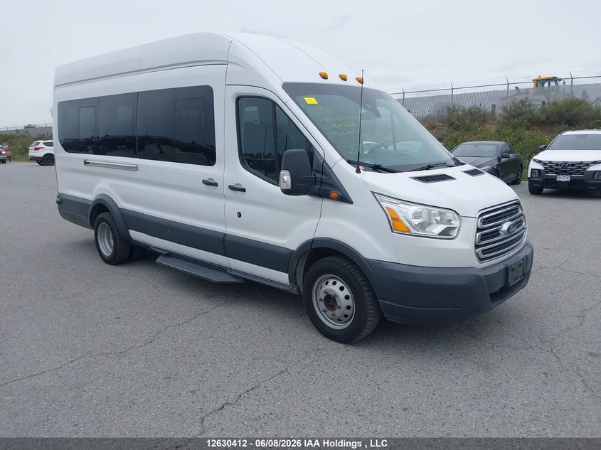 1FBVU4XV9JKB23728 2018 Ford Transit 3.2 T-350 Hd white