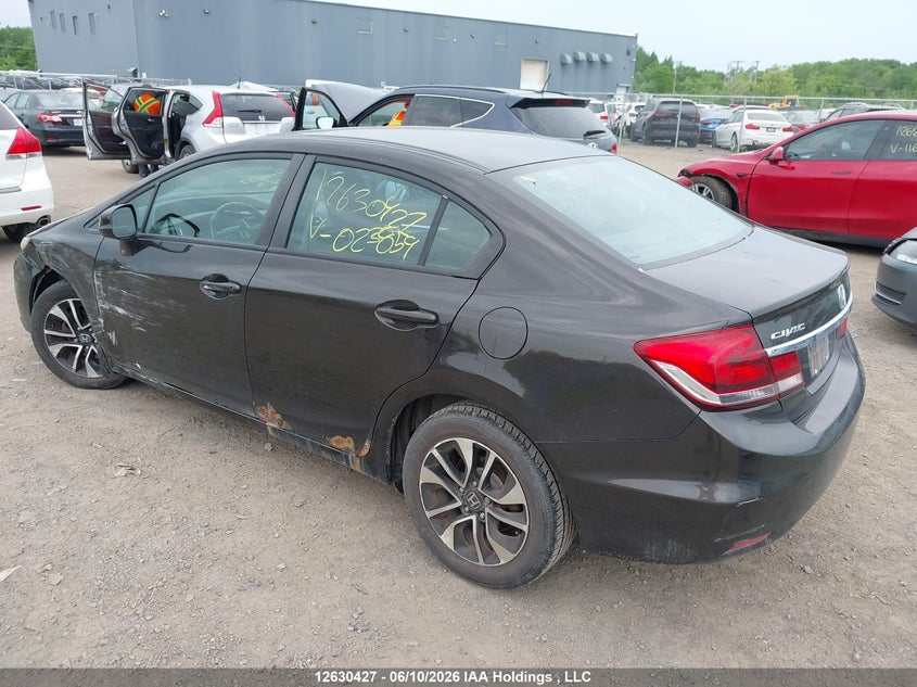 Vin: 2hgfb2f55dh023859, lot: 3030510, honda civic ex 20133