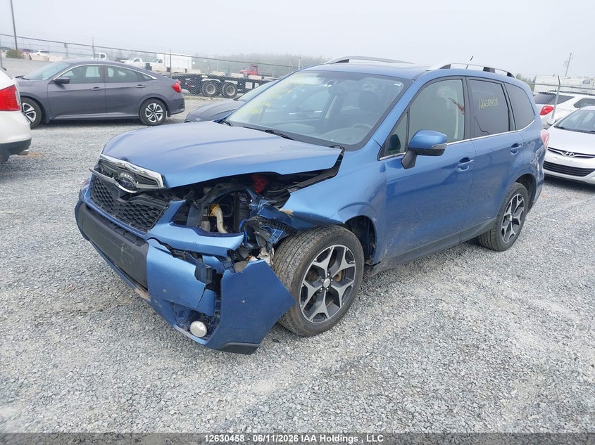 2015 Subaru Forester, Front, IAAI, VIN JF2SJHTC5FH439099 — photo 2