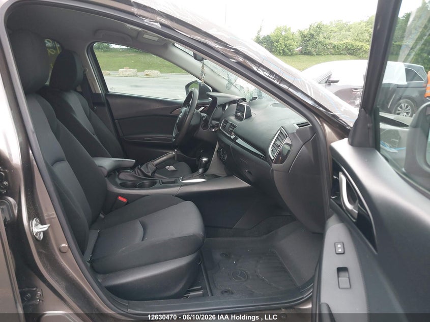 2015 MAZDA 3 SEDAN 2.0L I-4 DI, DOHC, VVT, 155HP