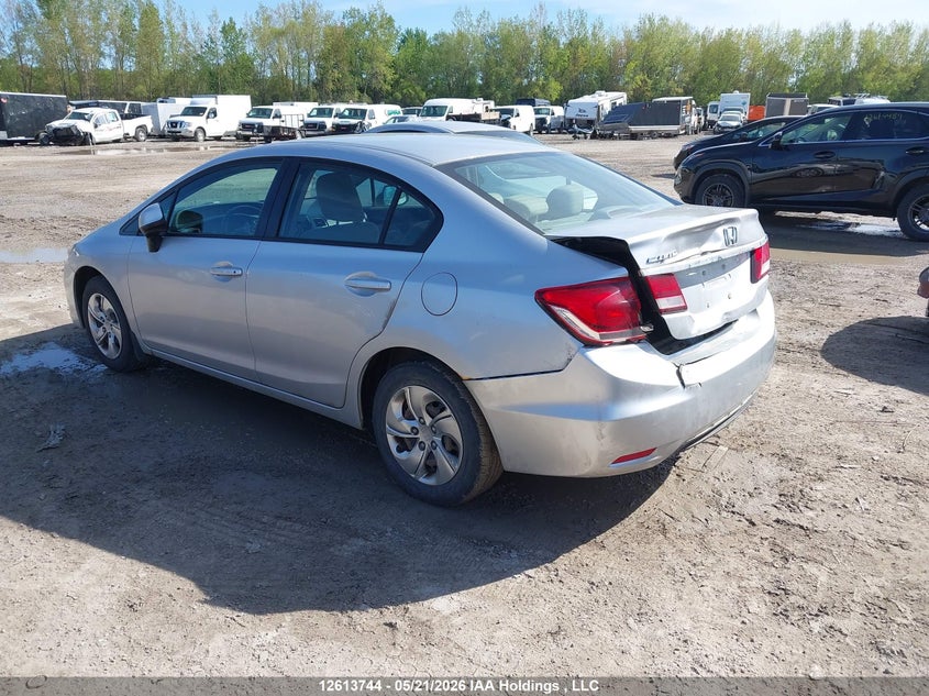 Vin: 2hgfb2f48dh105382, lot: 3030604, honda civic lx 20133