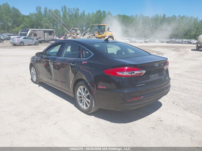 Vin: 3fa6p0mu5kr155686, lot: 3030609, ford fusion hybrid sel 20193