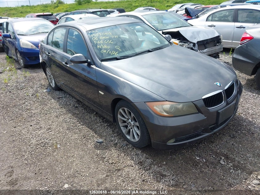2006 BMW 3ER SEDAN 3.0L I-6 DOHC, VVT, 215HP