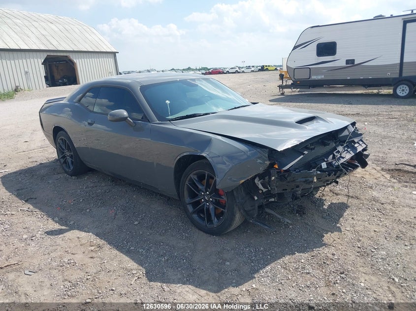 2023 Dodge Challenger Gt, Удар спереду, IAAI, VIN 2C3CDZKG9PH670737