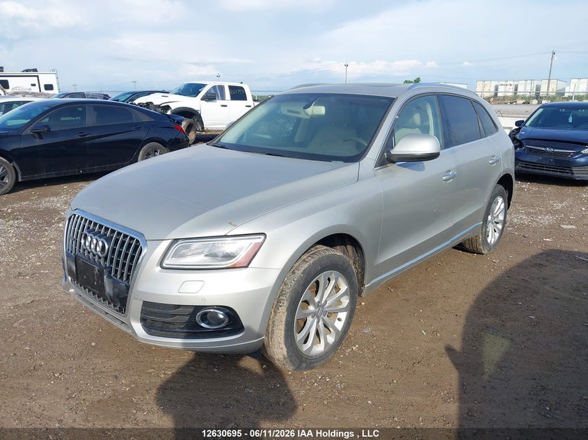 2015 Audi Q5, Возможны проблемы с механикой, IAAI, VIN WA1LMCFP0FA047694 — фото 2