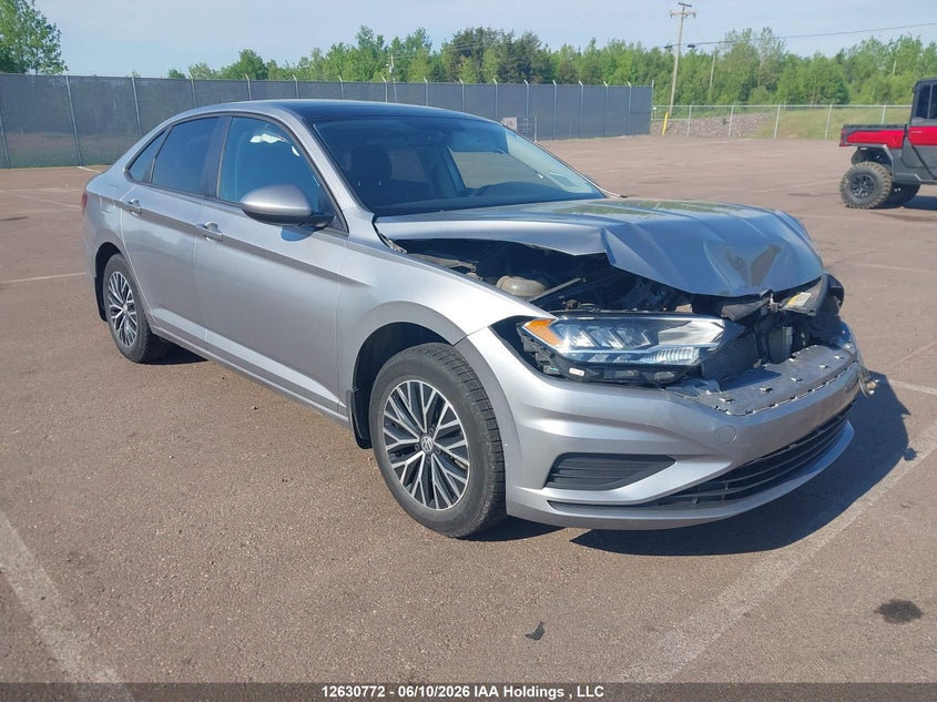 2021 Volkswagen Jetta Highline, Удар спереди, IAAI, VIN 3VWE57BU0MM078276