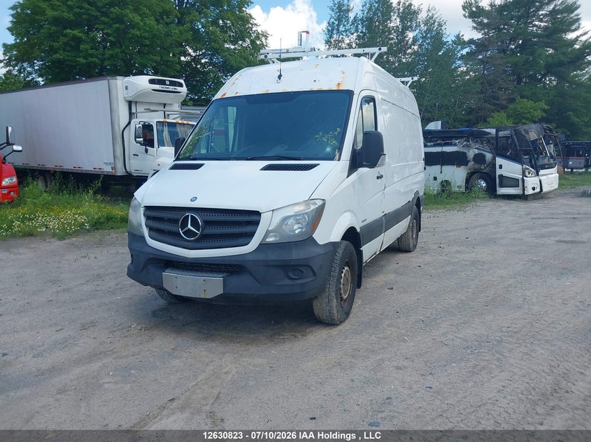 2014 MERCEDES-BENZ SPRINTER VAN 3.0L V-6 DI, DOHC, TURBO, 188HP