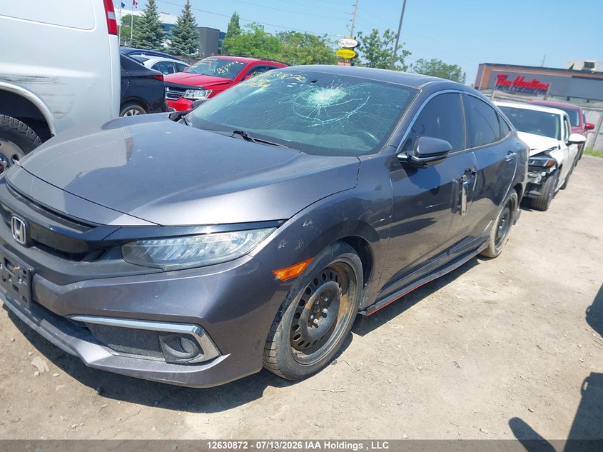 2019 Honda Civic, Угон, IAAI, VIN 2HGFC1F95KH106344 — фото 2
