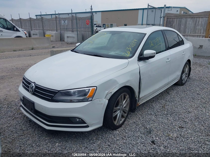 2016 Volkswagen Jetta, Front, IAAI, VIN 3VWL07AJ3GM418568 — photo 2