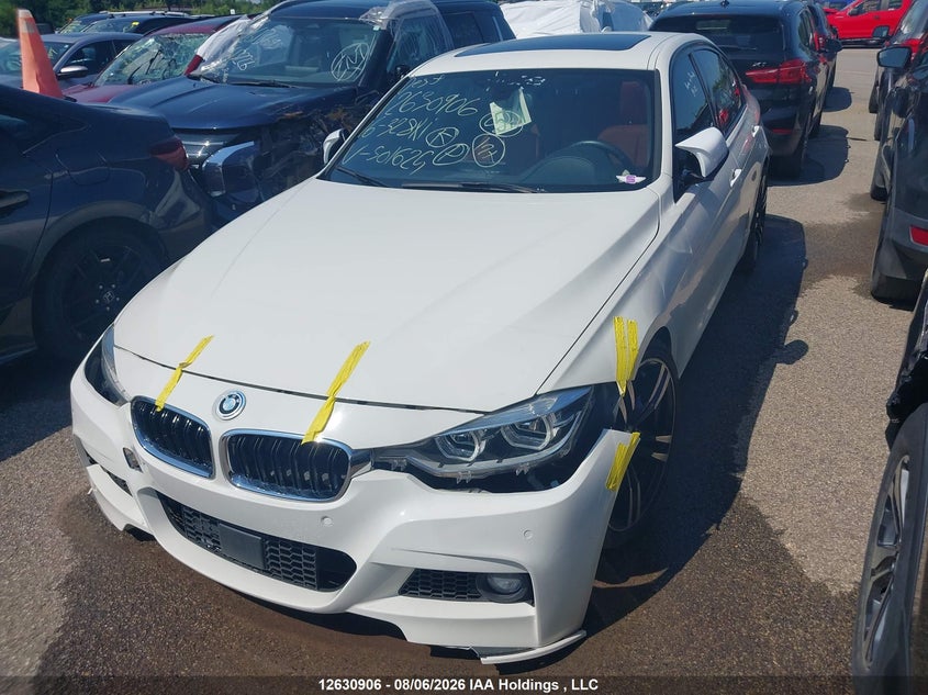 Vin: wba8e3c50gk501625, lot: 3031067, bmw 328 xi sulev 20162