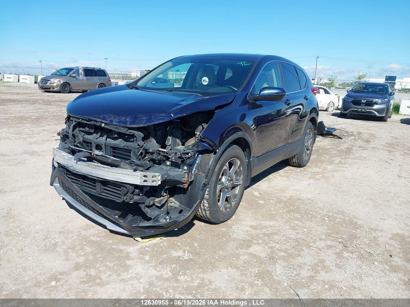 2017 Honda CR-V, Удар спереди, IAAI, VIN 2HKRW2H85HH130253 — фото 2