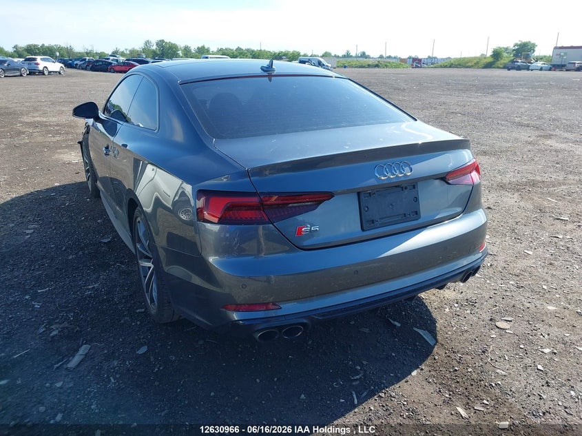 2019 Audi S5 Prestige VIN: WAUR4AF54KA045912 Lot: 12630966