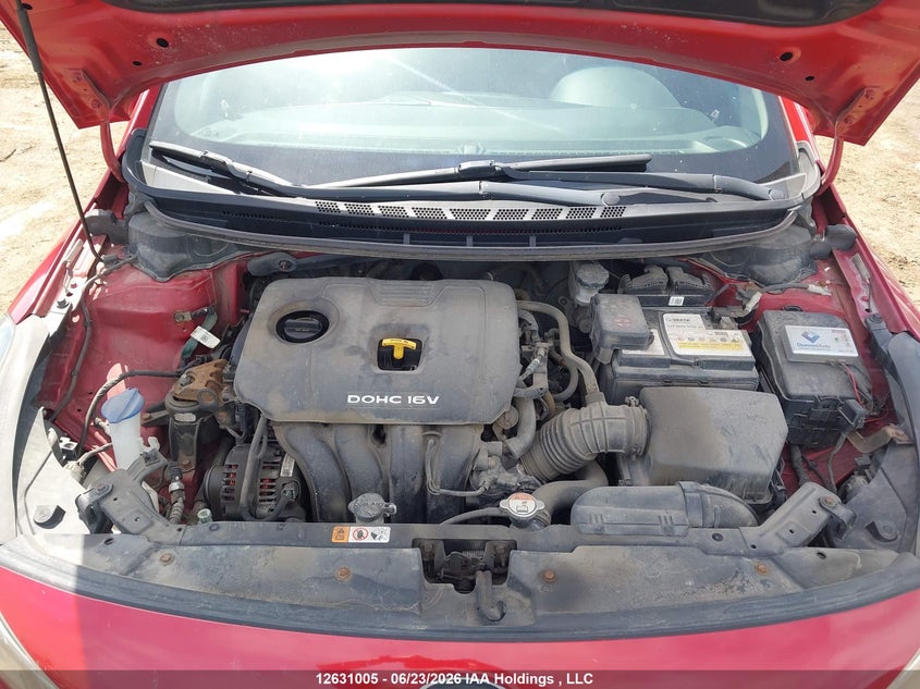 2018 KIA FORTE SEDAN 2.0L I-4 DOHC, VVT, 147HP