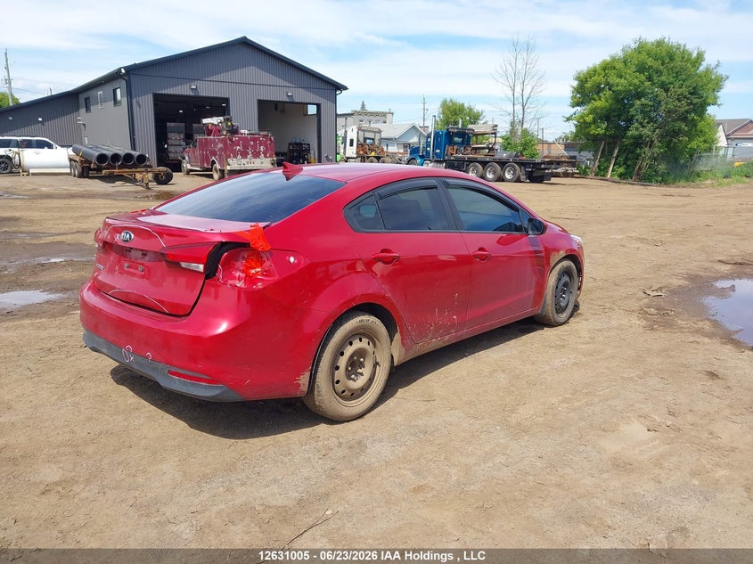 2018 KIA FORTE SEDAN 2.0L I-4 DOHC, VVT, 147HP