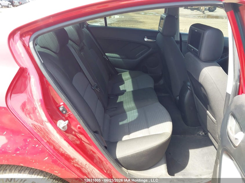 2018 KIA FORTE SEDAN 2.0L I-4 DOHC, VVT, 147HP