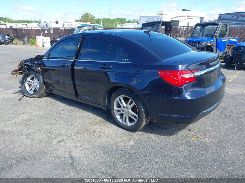 Vin: 1c3ccbbb7cn234792, lot: 3031226, chrysler 200 touring 20123