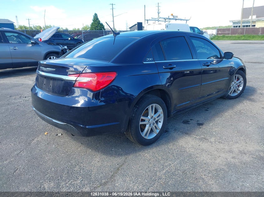 Vin: 1c3ccbbb7cn234792, lot: 3031226, chrysler 200 touring 20124