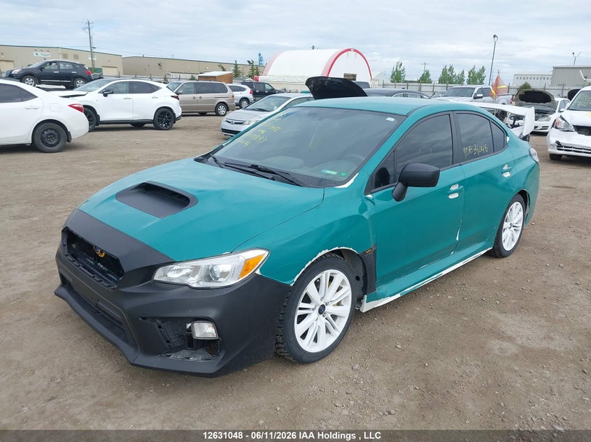 2021 Subaru WRX, Rear, IAAI, VIN JF1VA1A65M9808833 — photo 2