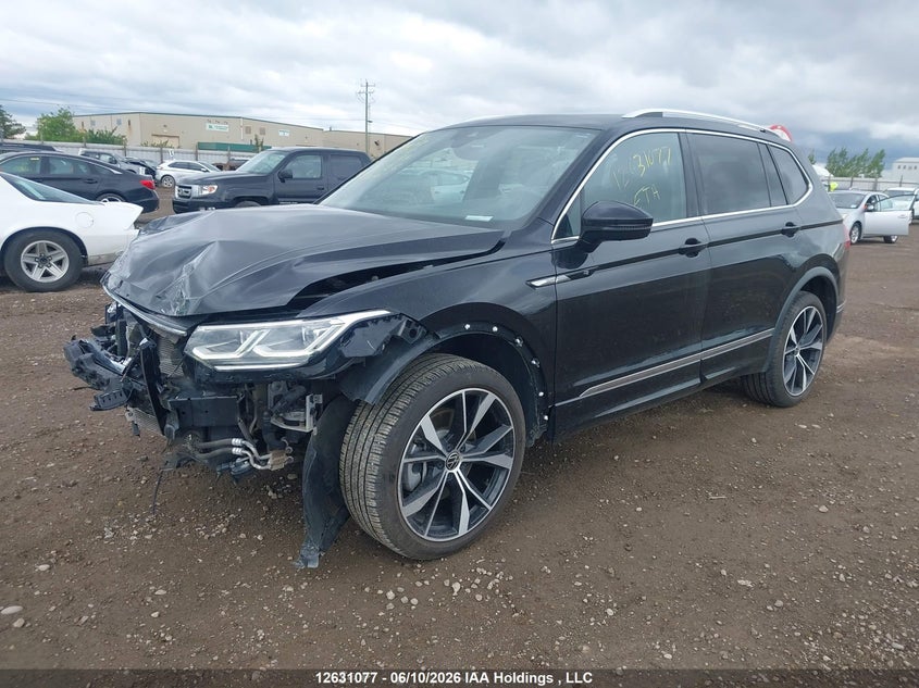 2022 Volkswagen Tiguan VIN 3VV4B7AX6NM132962, IAAI stock 12631077 photo 2