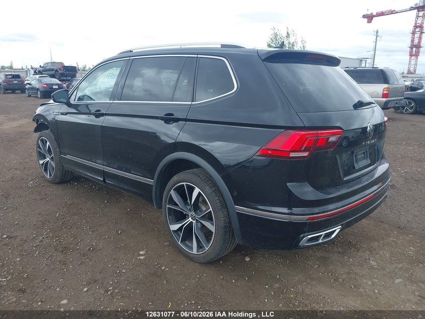 2022 Volkswagen Tiguan VIN 3VV4B7AX6NM132962, IAAI stock 12631077 photo 3