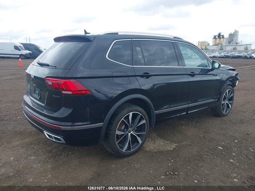 2022 Volkswagen Tiguan VIN 3VV4B7AX6NM132962, IAAI stock 12631077 photo 4