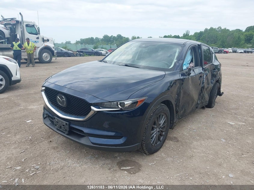 2019 Mazda CX-5, Левый бок, IAAI, VIN JM3KFBCM8K1631262 — фото 2