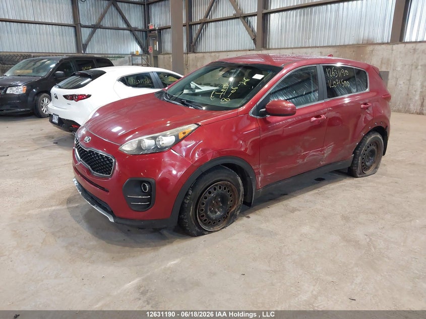 Vin: kndpm3acxh7071500, lot: 3031397, kia sportage 20172