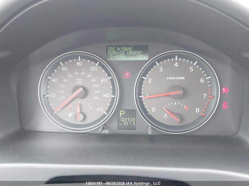 2007 VOLVO C70 CABRIO 2.5L I-5 DOHC, VVT, TURBO, 218HP