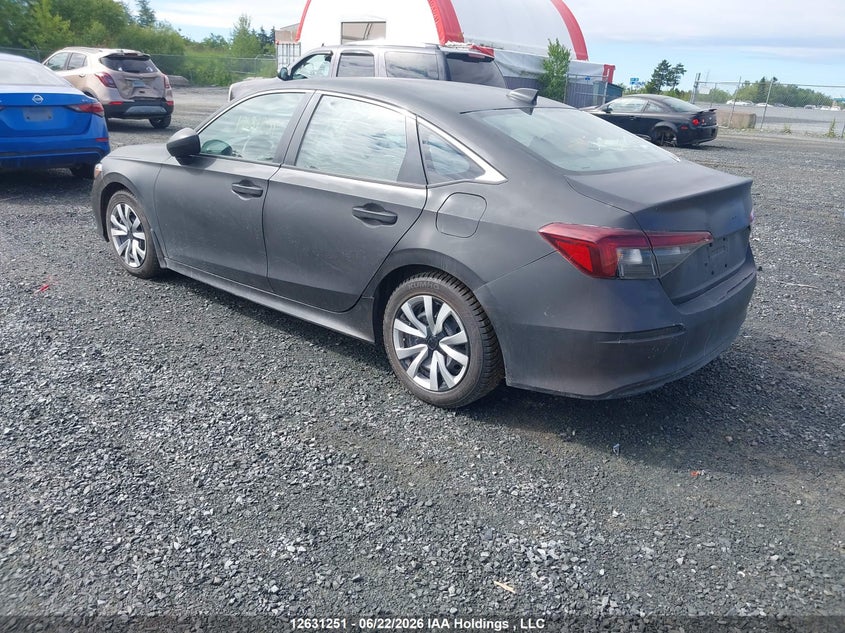Vin: 2hgfe2f24sh108234, lot: 3031459, honda civic lx 20253