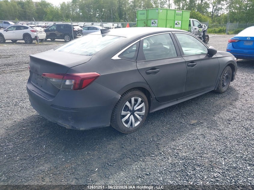 Vin: 2hgfe2f24sh108234, lot: 3031459, honda civic lx 20254