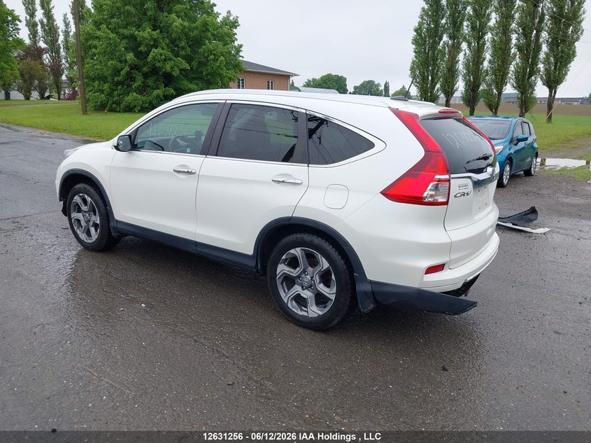 Vin: 5j6rm4h94fl807368, lot: 3031464, honda cr-v touring 20153