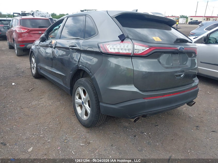 Vin: 2fmpk3g94gbb68405, lot: 3031507, ford edge se 20163