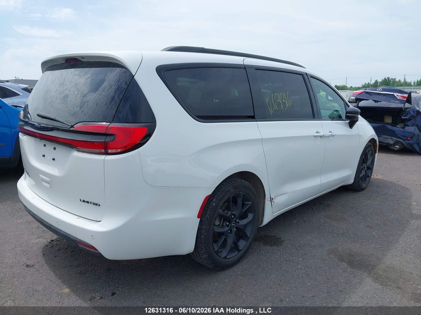 Vin: 2c4rc1gg9sr582048, lot: 3031530, chrysler pacifica limited 20254