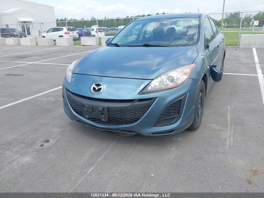 2010 Mazda 3, Rear, IAAI, VIN JM1BL1SF2A1248642 — photo 2