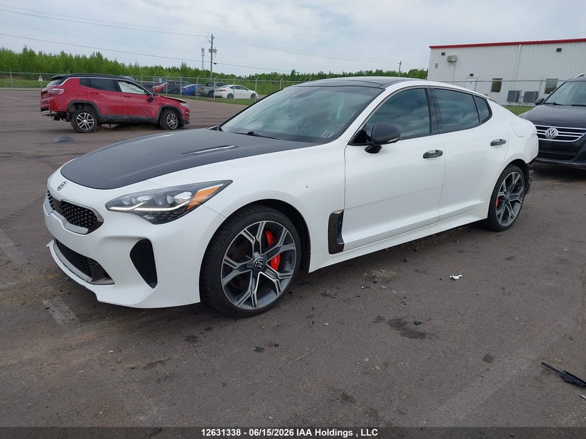 Vin: knae55lc3j6033743, lot: 3031552, kia stinger gt limited 20182