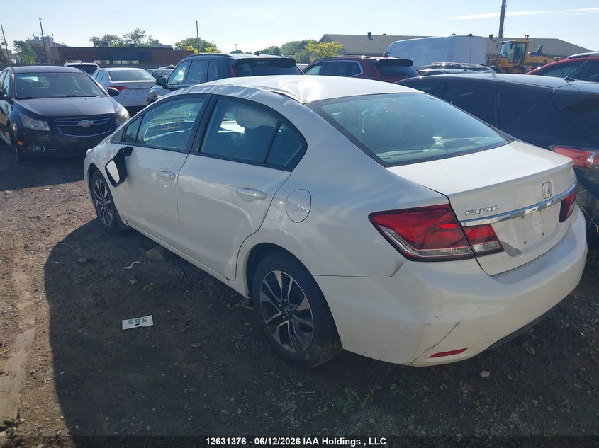 2015 HONDA CIVIC SEDAN 1.8L I-4 VVT, 143HP
