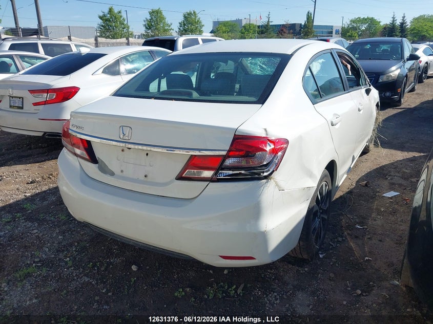 2015 HONDA CIVIC SEDAN 1.8L I-4 VVT, 143HP