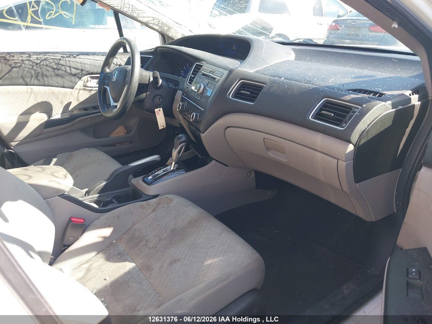 2015 HONDA CIVIC SEDAN 1.8L I-4 VVT, 143HP