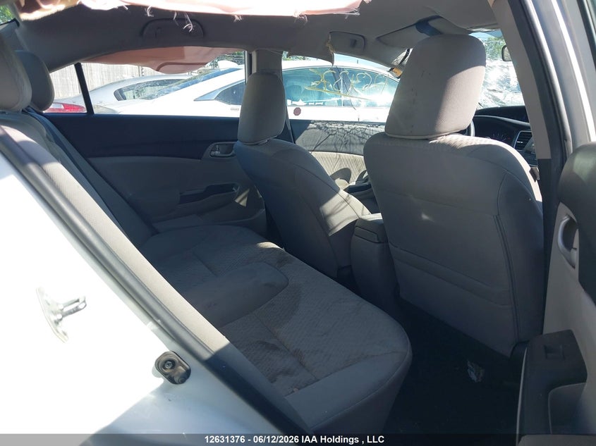 2015 HONDA CIVIC SEDAN 1.8L I-4 VVT, 143HP