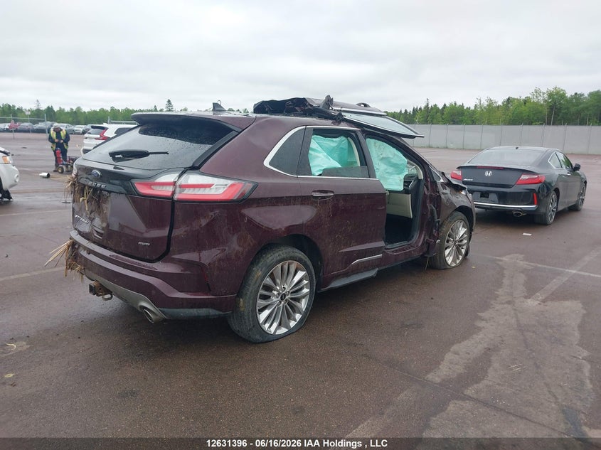 2021 Ford Edge VIN: 2FMPK4K9XMBA30926 Lot: 12631396