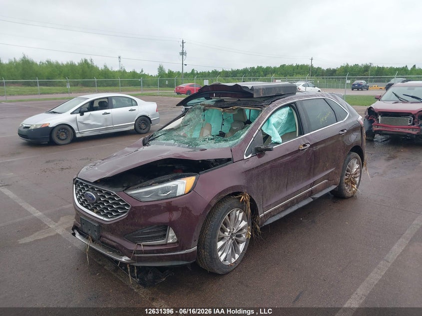2021 Ford Edge VIN: 2FMPK4K9XMBA30926 Lot: 12631396